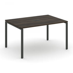 Стол переговорный (1 столешница) CОНCЕПТ CН.ПРГ-011 Дуб Мали Антрацит / CONCEPT CN.PRG-011