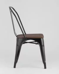 Стул Толикс Воод 850 Черный / Tolix Wood