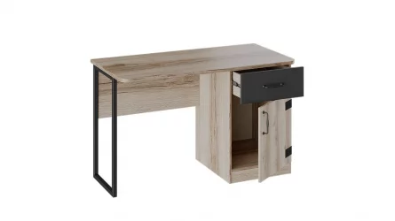 Стол для школьника Окланд ТД-324.15.02 Фон Черный/Дуб Делано