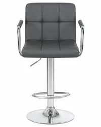 Стул барный ДОБРИН КРУГЕР АРМ Серый / DOBRIN KRUGER ARM