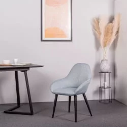 Стул Кент Сер/Черный / Kent