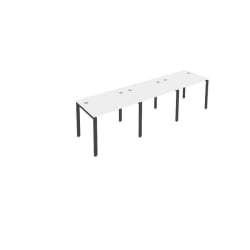 Рабочая станция на 3 раб.места Метал Сйстем Б.СМ-3.1 Белый/Антрацит / Metal System