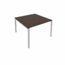 Переговорный стол (1 столешница) Метал Сйстем Б.ПРГ-1.2 Венге/Серый / Metal System
