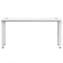 Стол прямой на металлокаркасе, опоры 45 гр Еверпроф ЕВО 254С008 Белый / Everprof EVO 254S008