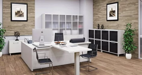 Кабинет для руководителя ЙАЛТА Снежная Патина / YALTA