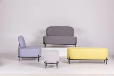 Пуф малый Гаваии Светл серый / Gawaii