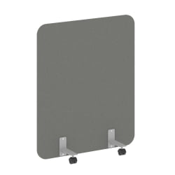 Перегородка на металлических опорах, на роликах Р-лине  ДП.Р-100-120 Металлик / R-line DP.R-100-120