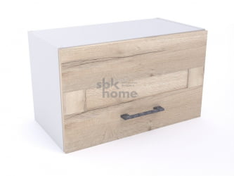 Шкаф под вытяжку (360) ШВ-60, Дублин (600*320*360) Дуб галифакс белый, 21632