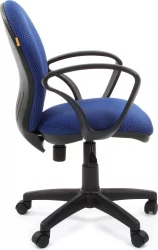 Офисное кресло для оператора CХАИРМАН 684 ДЖП НЕВ (15-3) черно-голубой / CHAIRMAN JP NEW