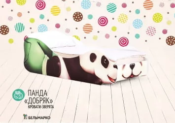 Детская кровать Панда Добряк