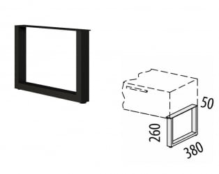Опора для тумбы Джерси 602.70