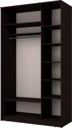 Шкаф-купе эконом Хит-23-14-55 Аруба Венге