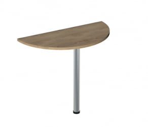 Приставка для переговоров полукруг Р.К-2 Ясень светлый