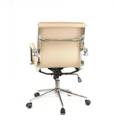 Кресло для персонала Нерей ЛБ Т Экокожа Бежевый / Nerey LB T