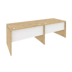 Рабочая станция ОНИКС О.РС-2.2.8 Тиквуд Светлый/Белый / ONIX O.RS-2.2.8