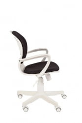 Кресло офисное РCХ 1140 ТВ ПЛ Вхите Черное / RCH TW PL White