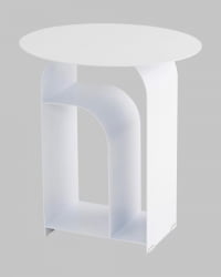 Журнальный столик Арвел металл белый / Arwel