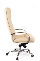Кресло руководителя Атлант АЛ М экокожа Бежевый / Atlant AL M