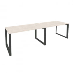 Рабочая станция на О-образном м/к ОНИКС О.МО-РС-2.3.8 Денвер Светлый/Антрацит / ONIX O.MO-RS-2.3.8