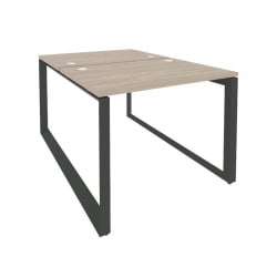 Рабочая станция на О-образном м/к ОНИКС О.МО-Д.РС-2.1.7 Дуб Аттик/Антрацит / ONIX O.MO-D.RS-2.1.7