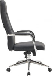 Кресло руководителя Еверпроф Веста Экокожа Черный / Everprof Vesta
