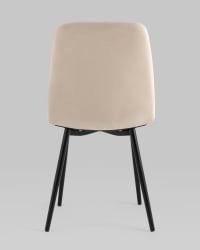 Стул Оливер велюр Бежевый / Oliver