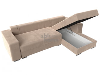 Диван Дрезден угловой правый  (2830*1770*930) Бежевый, 111786