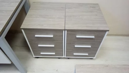 Тумба подкатная Дека 9.05.01 Дуб Верцаска/Белый / Deka