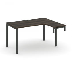 Стол-надставка на опорную тумбу (правый) CОНCЕПТ CН.ОСАН-001(Р) Дуб Мали Антрацит / CONCEPT CN.OSAN-001(R)