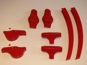 Растущая мебель Елемент 3/80-40 Красный / Element