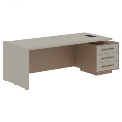 Стол руководителя правый ВЕЛИОН ВCТ 2290 Р Аметист Кобра / VELION VCT R