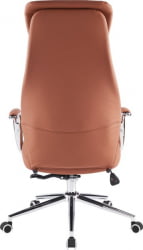 Кресло руководителя Еверпроф Белл Экокожа Коричневый / Everprof Bell