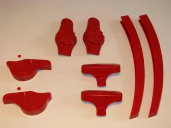 Комплект цветного пластика к парте Елемент 1 Красный / Element