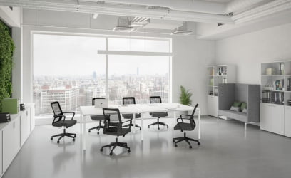 Мебель для офиса Сигма №3 Белая / Sigma