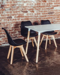 Стол обеденный ОСЛО НЕВ 120*80 Белый / OSLO NEW