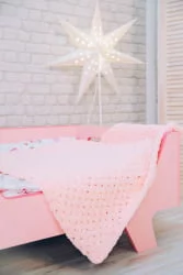 Кроватка для новорожденных Бэби Розовый