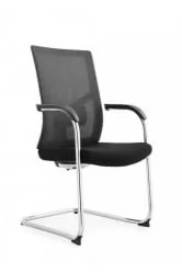 Кресло офисное СИЛЬВИЯ ГРАЙ CФ Серая ткань / GRAY CF