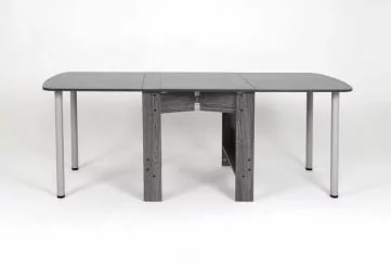 Раскладной стол Оригами Ясень черный