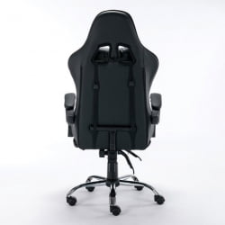 Кресло компьютерное БРАБИКС Декстер ГМ-135 подножка Черное / BRABIX Dexter GM-135