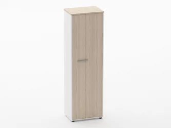 Шкаф для одежды 4 узкий Дека 10.19.302Пр Туя/Белый / Deka