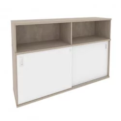 Шкаф-купе приставной / опорный ОНИКС О.СХКО-2.8 Дуб Аттик/Белый / ONIX O.SHKO-2.8