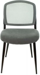 Стул для кухни Бюрократ КФ-8В блаcк Серый / KF-8W black