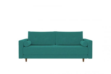 Диван прямой Санднес (Берхоусе) Цвет фасада: Азур рогожка; Тип: Прямой; Материал фасада: Микророгожка / (Berhouse)