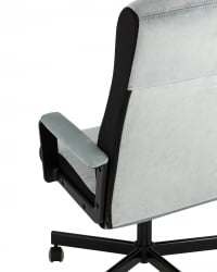 Кресло руководителя ТопЧаирс СТ-ДОМИНГО Серо-голубой / TopChairs ST-DOMINGO