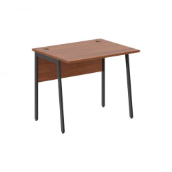 Стол рабочий ИМАГО Плус СП-1П Орех французский Антрацит / IMAGO Plus СП-1P
