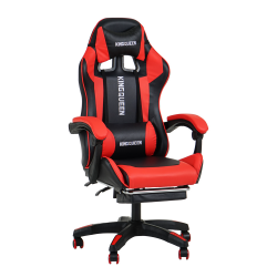 Геймерское кресло 1206 КИНГКУЕЕН цвет черный/красный с массажем 1206-блаcк-ред-масс / KINGQUEEN 1206-black-red-mass