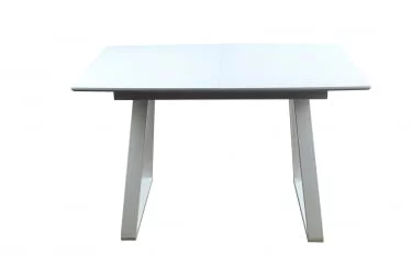Стол обеденный раскладной Детройт 120-160 Белый