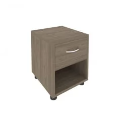 Тумба прикроватная с нишей и ящиком ЛИГХТ С-ТПЯ-3 Вяз Благородный / LIGHT