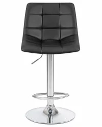 Стул барный ДОБРИН ТАИЛОР экокожа Черный / DOBRIN TAILOR