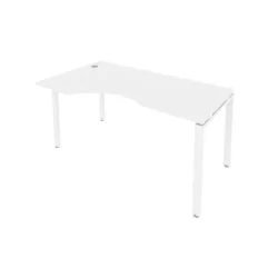Стол письменный МЕТАЛ СЙСТЕМ Б.СА-1 Л Белый / METAL SYSTEM